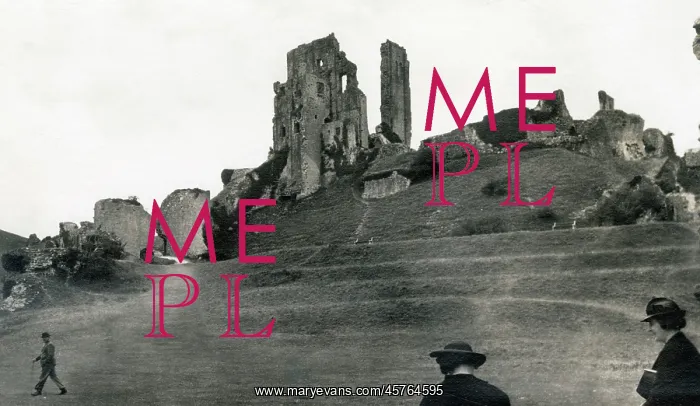 : Ruins of Corfe Castle, Dorset : Ruins of Corfe Castle, Dorset