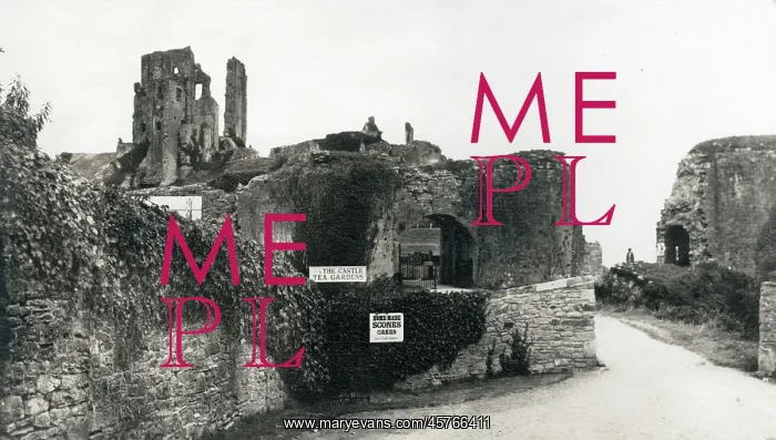 : Ruins of Corfe Castle, Dorset : Ruins of Corfe Castle, Dorset