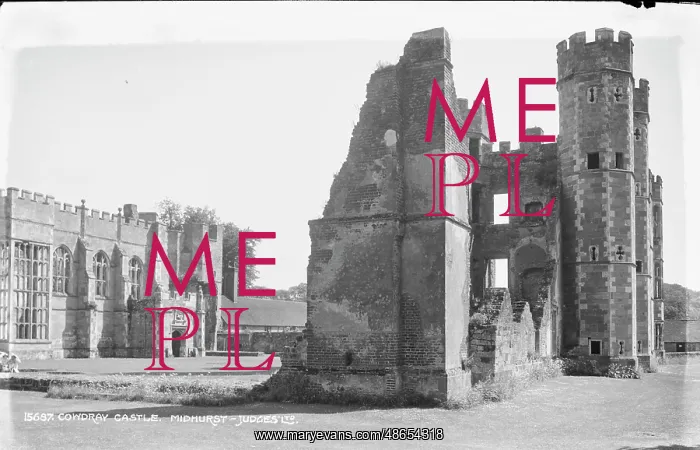 : Ruins of Cowdray Castle : Ruins of Cowdray Castle
