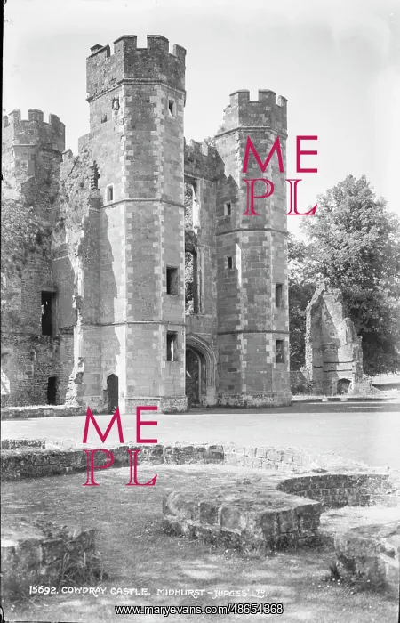 : Ruins of Cowdray Castle : Ruins of Cowdray Castle