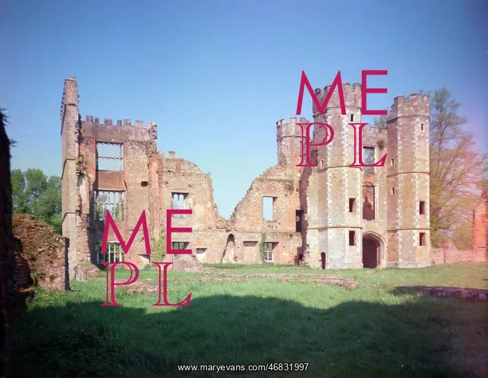 : The ruins, Cowdray House, Midhurst : The ruins, Cowdray House, Midhurst