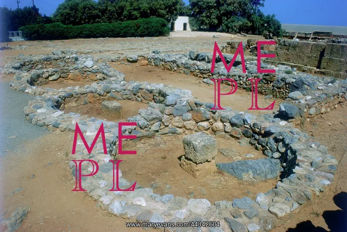 : Ruins of the granaries at : Ruins of the granaries at