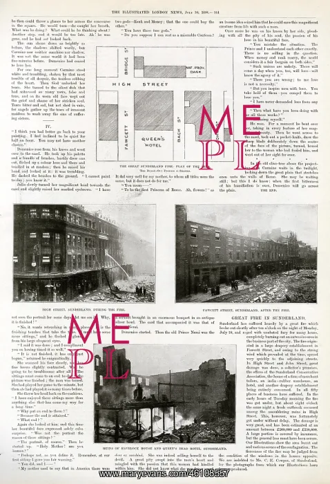 : Ruins of the Great Sunderland Fire, 1898 : Ruins of the Great Sunderland Fire, 1898