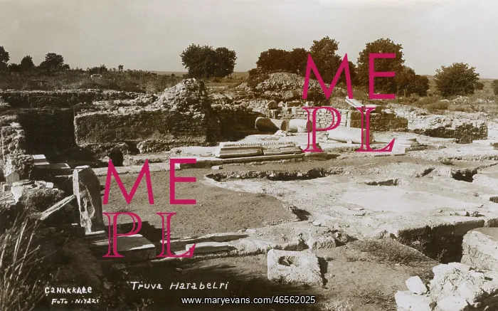 : Ruins at Hisarlik / Troy : Ruins at Hisarlik / Troy