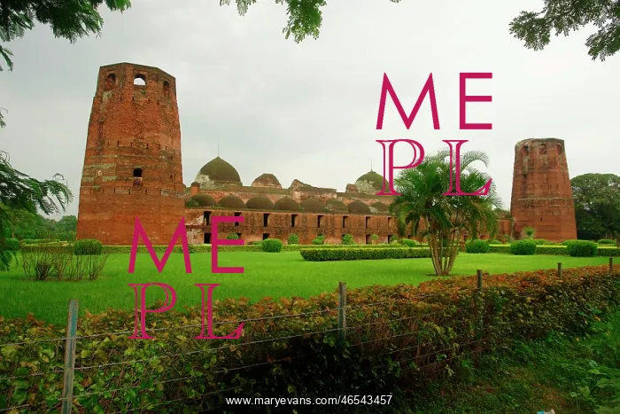 : Ruins of the Katra Mosque, Murshidabad, West Bengal, India : Ruins of the Katra Mosque, Murshidabad, West Bengal, India