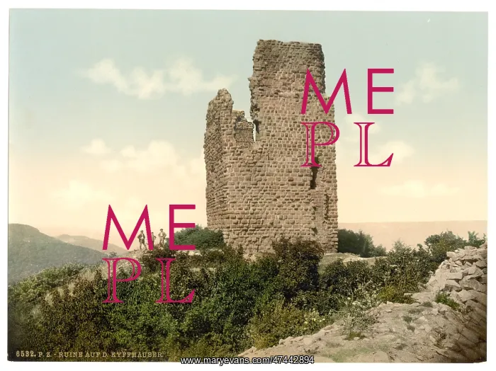 : Ruins on the Kyffhausen, Hartz, Germany : Ruins on the Kyffhausen, Hartz, Germany