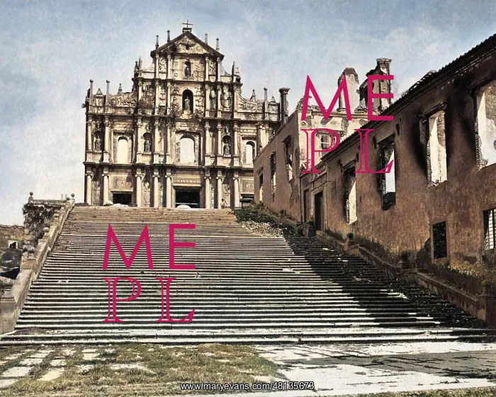 : Ruins, Macau, China : Ruins, Macau, China