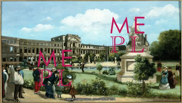 : Ruins of the Palace of the Tuileries : Ruins of the Palace of the Tuileries