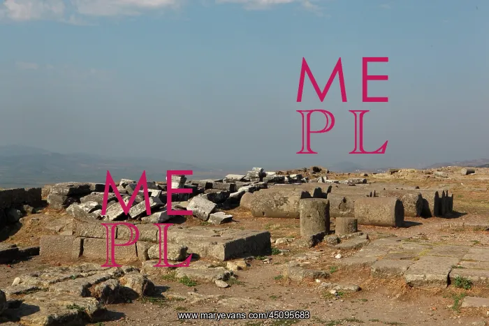 : Ruins, Pergamon, Bergama, Izmir, Turkey : Ruins, Pergamon, Bergama, Izmir, Turkey