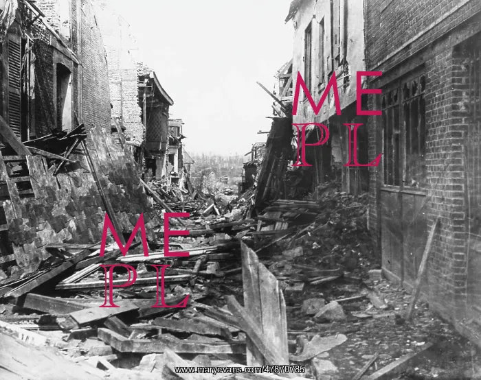  : Ruins of Peronne in 1917