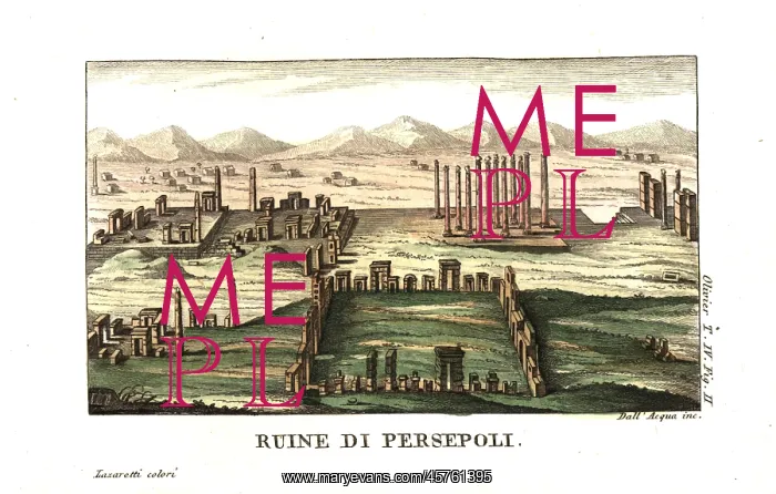 : Ruins of Persepolis, or Takht-e-Jamshid, capital : Ruins of Persepolis, or Takht-e-Jamshid, capital