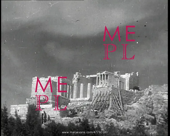 : The Ruins of the Propylaea of the Acropolis in Athens : The Ruins of the Propylaea of the Acropolis in Athens