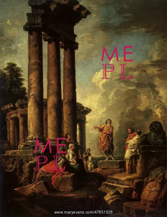  : Ruins with Saint Paul Preaching