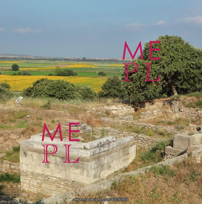 : Ruins of the Sanctuary, Troy, Turkey : Ruins of the Sanctuary, Troy, Turkey