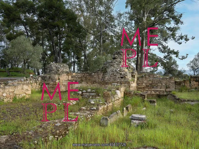 : Ruins, Sparta, Laconia, Greece : Ruins, Sparta, Laconia, Greece