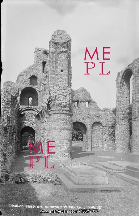 : Ruins of St. Botolph's Priory : Ruins of St. Botolph's Priory