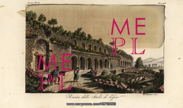 : Ruins of the stadium at Ephesus : Ruins of the stadium at Ephesus