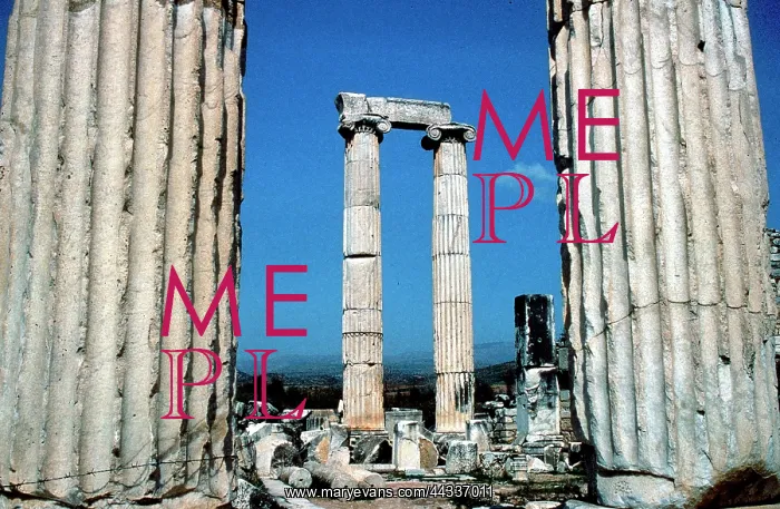 : Ruins of a temple, at : Ruins of a temple, at