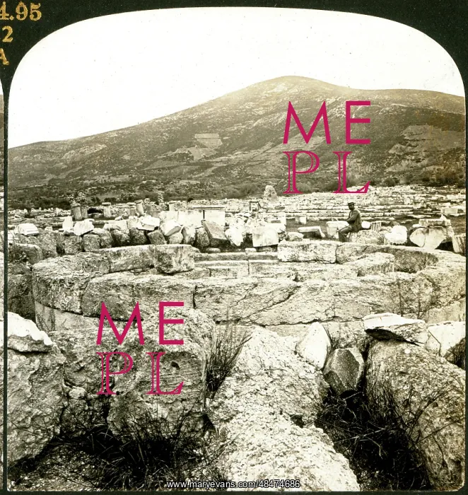  : Ruins of Tholos and Hieron, Epidaurus, Greece