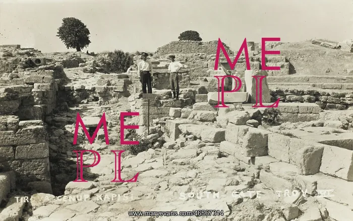 : Ruins of Troy - Hissarlik, Turkey : Ruins of Troy - Hissarlik, Turkey