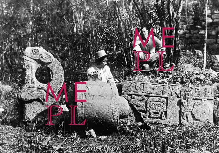 : The ruins of Uxmal in Mexico, 1932 : The ruins of Uxmal in Mexico, 1932