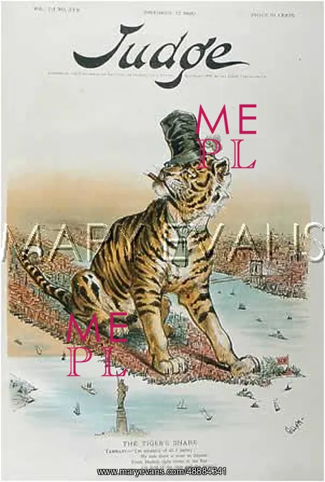 : RULED BY TAMMANY TIGER : RULED BY TAMMANY TIGER