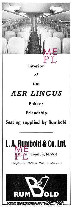 : Rumbold Aircraft Seating : Rumbold Aircraft Seating