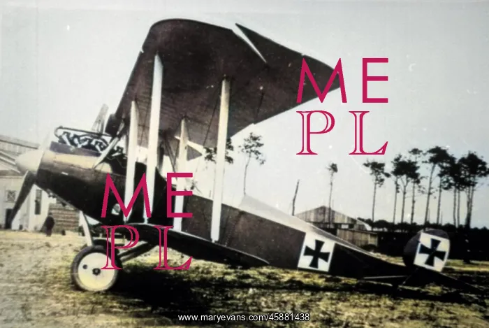 : Rumpler C III German two-seater biplane : Rumpler C III German two-seater biplane