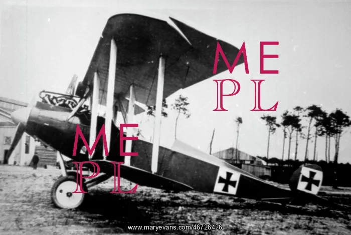 : Rumpler C III German two-seater biplane : Rumpler C III German two-seater biplane