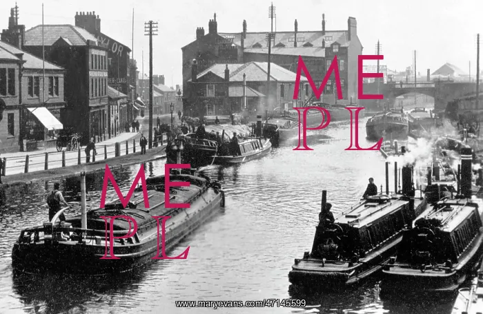  : Runcorn The Canal Top Lock early 1900s