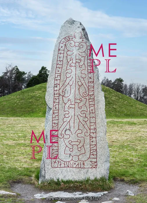 : Runestone, Anundshog, Sweden : Runestone, Anundshog, Sweden