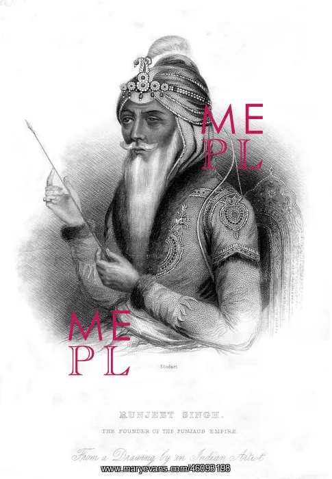 : Runjeet or Ranjit Singh founder of the Punjaub Empire : Runjeet or Ranjit Singh founder of the Punjaub Empire
