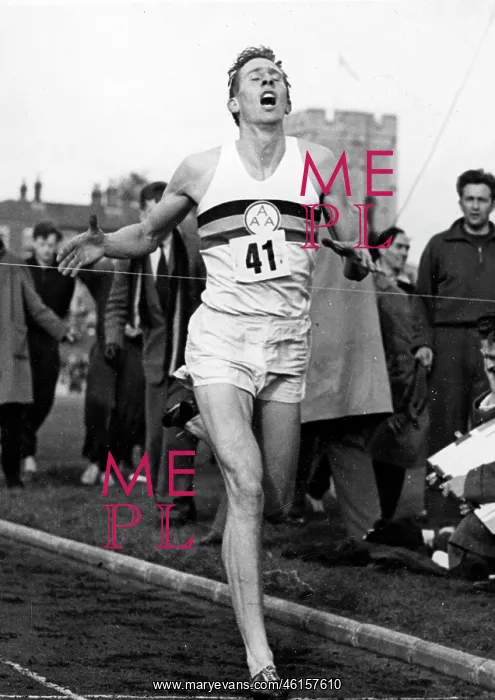 : Runner Roger Bannister 1929 - : Runner Roger Bannister 1929 -