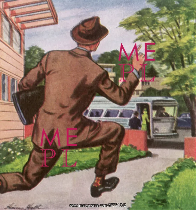  : Running to Catch Bus