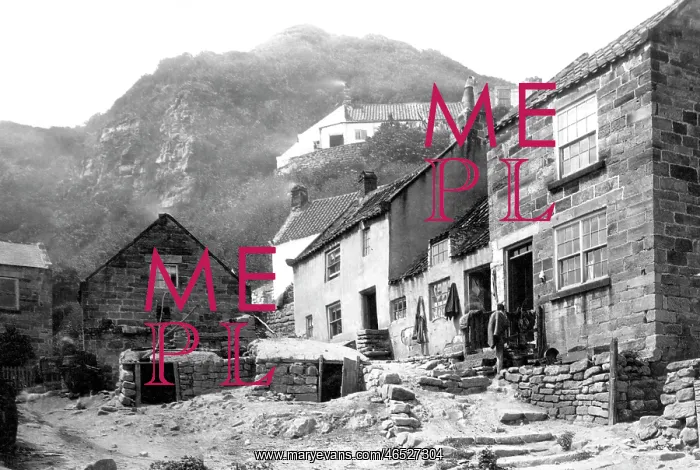  : Runswick, the Village c1885