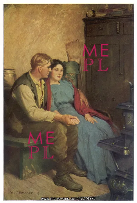 : RURAL COUPLE / 1913 : RURAL COUPLE / 1913