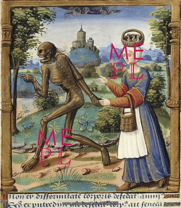 : The rural life and the death (15th c.). Gothic : The rural life and the death (15th c.). Gothic