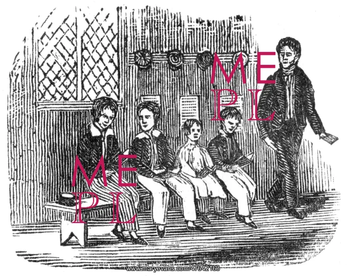 : Rural schoolroom, c.1790s : Rural schoolroom, c.1790s