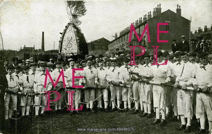 : Rushbearing, Rochdale, Lancashire : Rushbearing, Rochdale, Lancashire