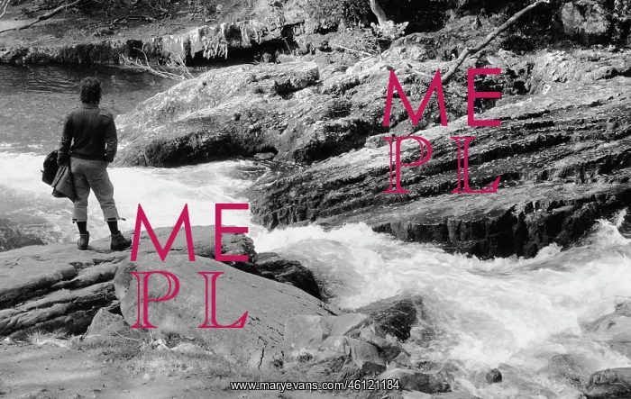  : Rushing stream, Brecon Beacons, South Wales