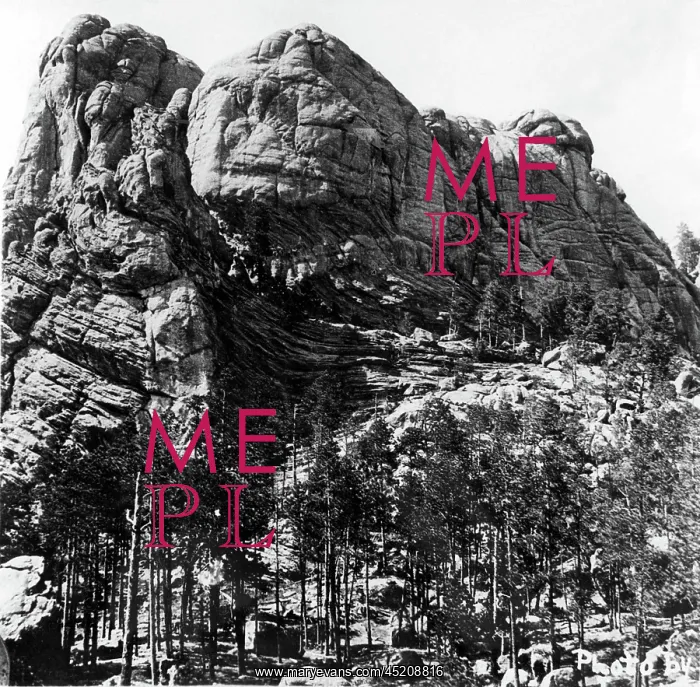 : RUSHMORE MOUNTAIN-The mountain before the ? : RUSHMORE MOUNTAIN-The mountain before the ?