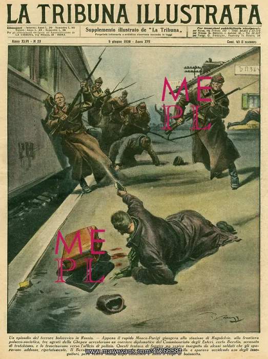 : RUSSIA / 1938 / OGPU ARREST : RUSSIA / 1938 / OGPU ARREST