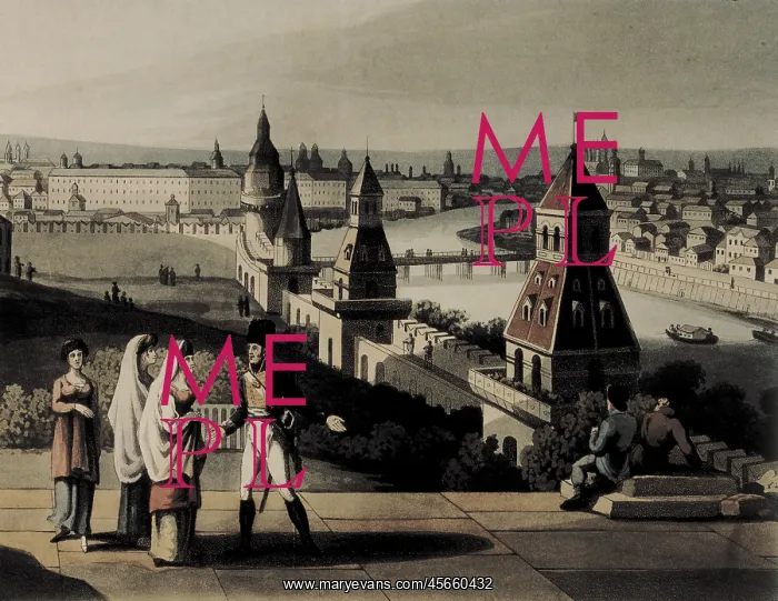 : Russia (19th c.). Moscow. Litography : Russia (19th c.). Moscow. Litography