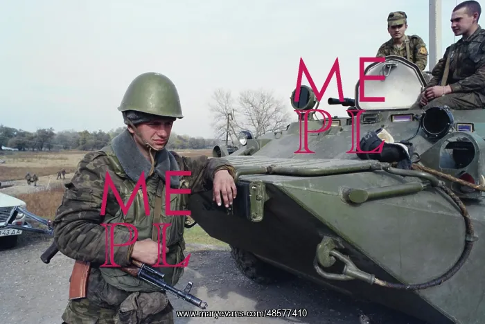 : Russia - Chechnya border : Russia - Chechnya border
