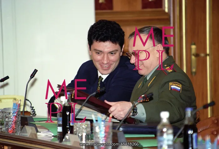 : Russia First Deputy Premier Nemtsov and Interior : Russia First Deputy Premier Nemtsov and Interior