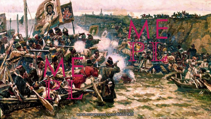 : Russia, Siberia, Cossacks conquest under Yermak : Russia, Siberia, Cossacks conquest under Yermak