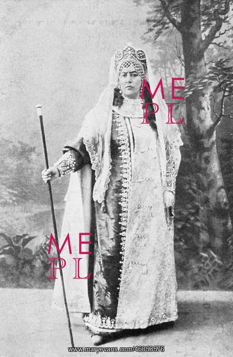 : Russian actress as Tsarevna Sofia : Russian actress as Tsarevna Sofia