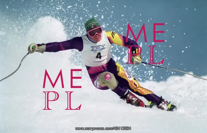 : Russian alpine skier Andrei Kobylkin, 1994 : Russian alpine skier Andrei Kobylkin, 1994