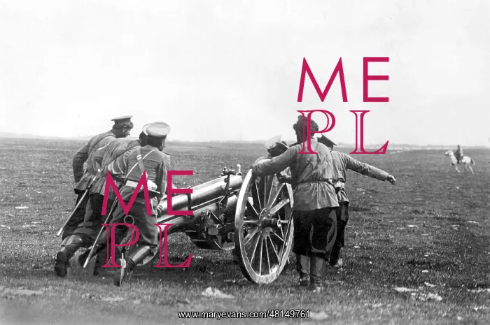 : Russian artillery, 1914 : Russian artillery, 1914
