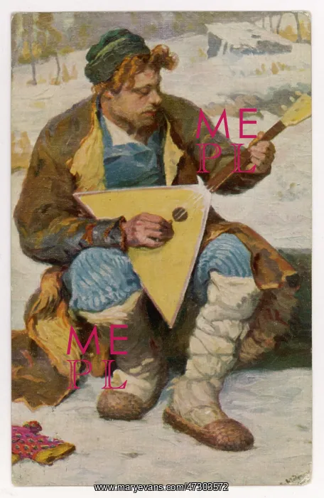  : Russian Balalaika Player